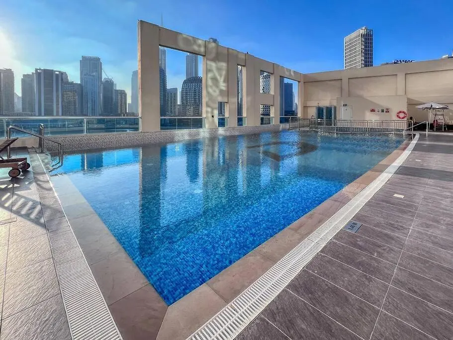아파트 First Class 1Br Stylish With Burj Khalifa View 두바이 아랍에미리트